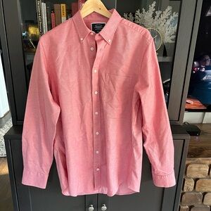 Charles Tyrwhitt Pink Casual Button-Down Shirt
